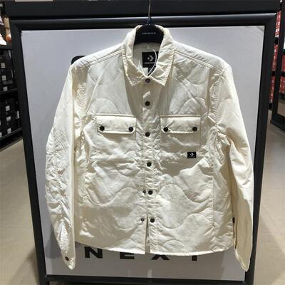 匡威男复古叠穿衬衫圣诞穿搭外套