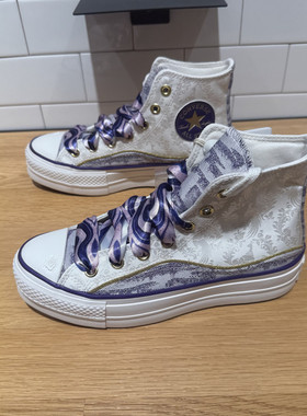 CONVERSE匡威 AllStarLift蛇年紫气东来女子厚底休闲板鞋 A13353C