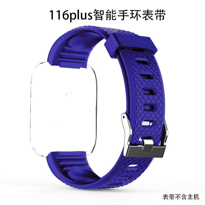 컬러 스크린 스마트 팔찌 116PLUS 손목 밴드 BLUETOOTH 스포츠 혈압 및 심박수 모니터링에 적합