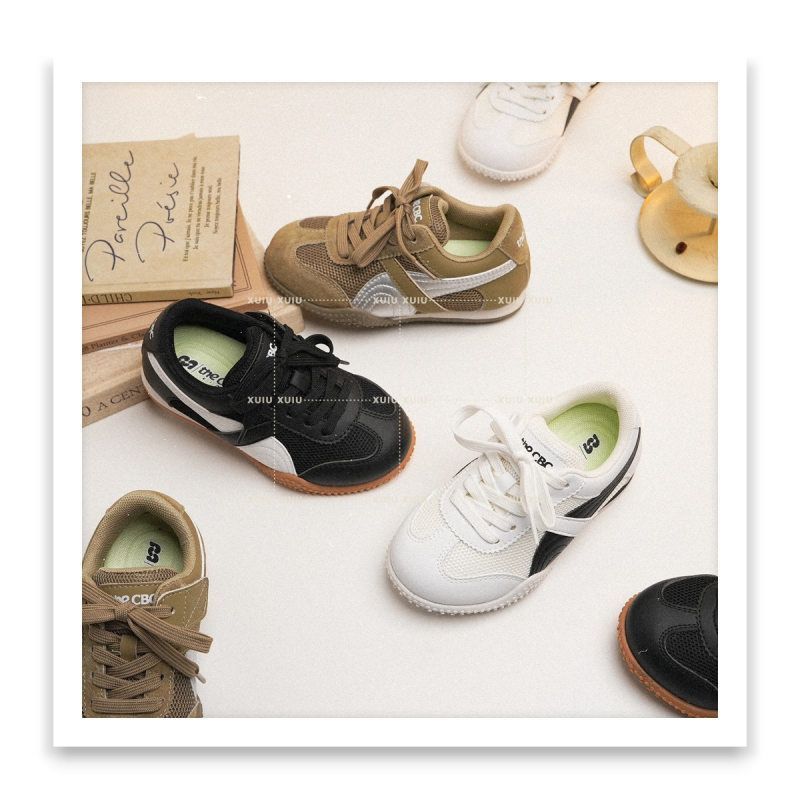 赛车风儿童阿甘机能鞋春秋双网鞋