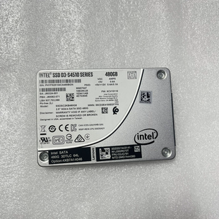 联想 英特尔 SSD D3 S4510 480GB 6G 2.5 SATA 02JG781