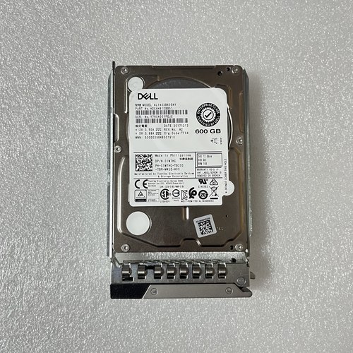 Dell/戴尔 01W7HC 600G 15K SAS 12G 2.5寸 1W7HC 服务器硬盘