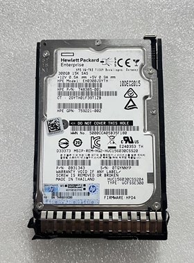 HP 759546-001 EH0300JDYTH 12Gb 15K 300G DL380G9 2.5寸SAS硬盘