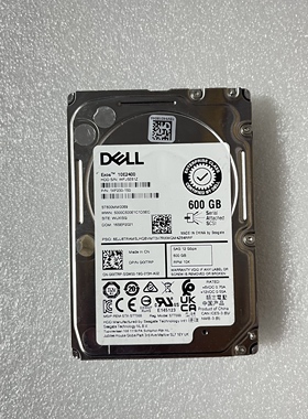 Dell/戴尔 0XXTRP 600G 10K SAS 12G 2.5 XXTRP 服务器硬盘