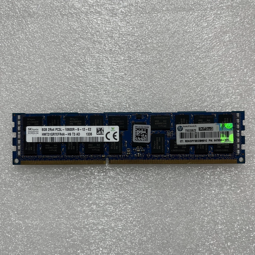 HP内存 647650-371 8GB 2Rx4 PC3L-10600R HMT31GR7EFR4A-H9