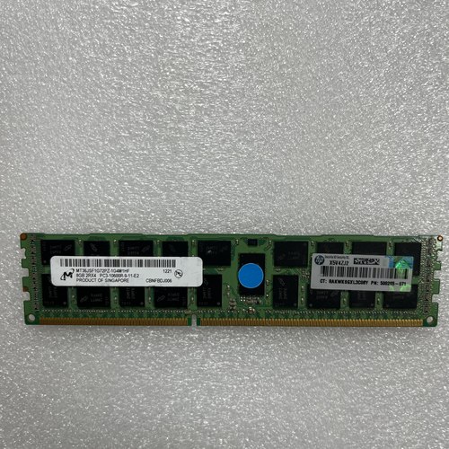 HP 8GB 500205-071 内存 镁光 8G 2R*4 PC3-10600R DDR3 1333
