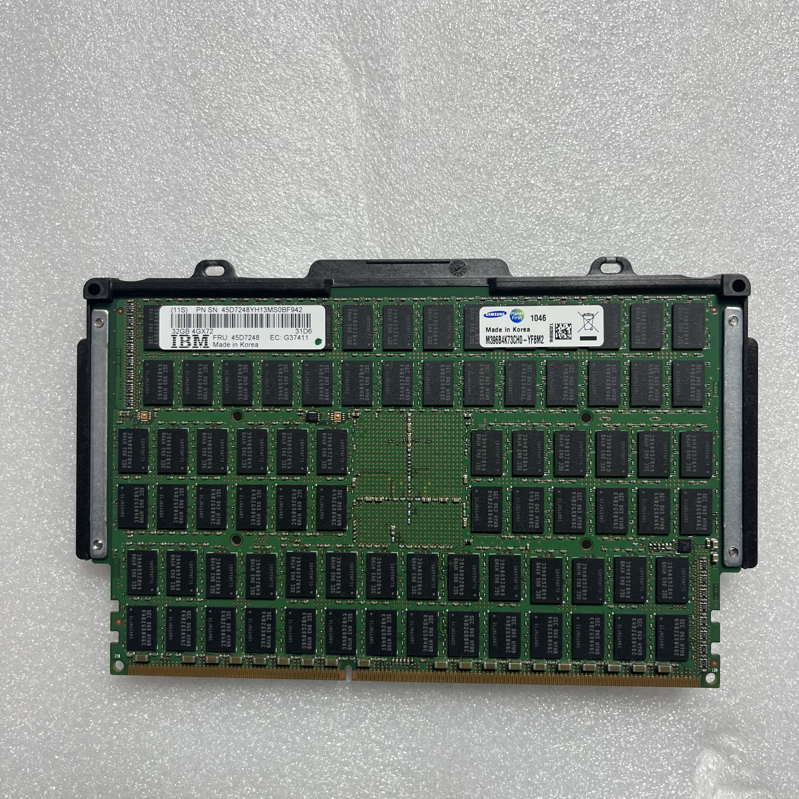 IBM服务器内存32GB PC3-8500R 1066 45D7248 M396B4K73CHO-YF8M2