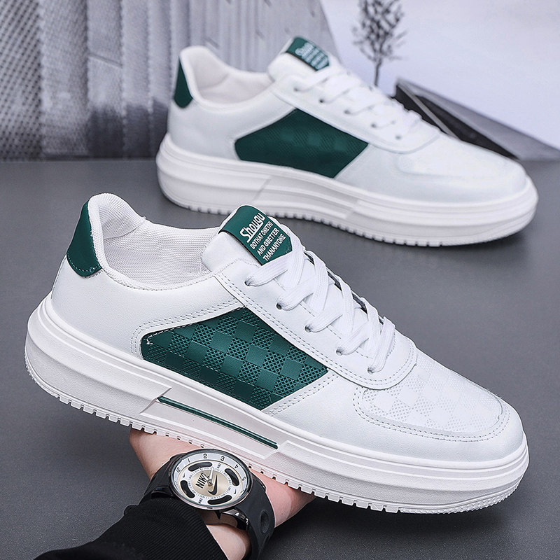 2024夏季新款小白潮鞋老爹男款男鞋百搭休闲运动板鞋皮鞋网红爆款