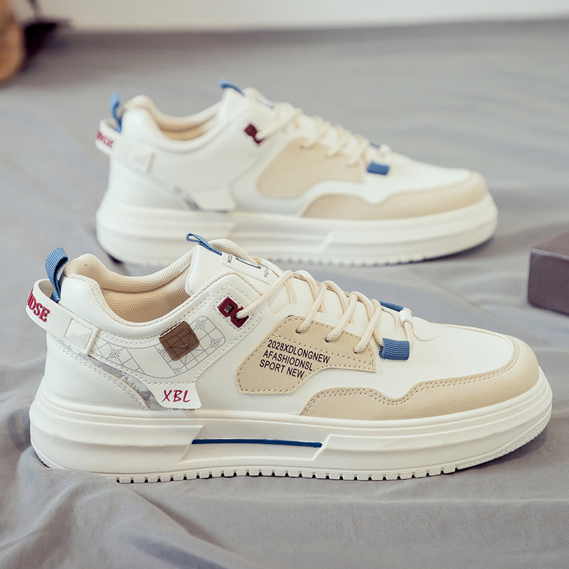 2024夏季新款小白潮鞋老爹男款男鞋百搭休闲运动板鞋皮鞋网红爆款