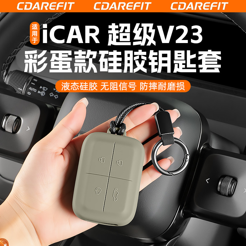 V23硅胶钥匙套TPU钥匙包改装图片