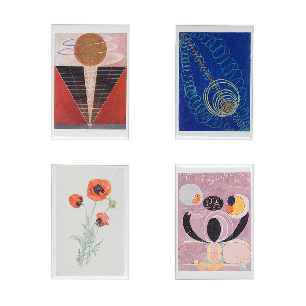 스웨덴 미술관 수입 자석 냉장고 자석 HILMA KLINT 현대 미술 가정 장식 자석