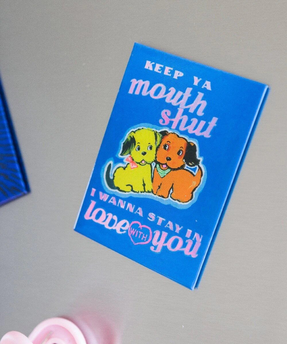 블랙 유머 냉장고 자석 커플 하모니의 열쇠 호주 브랜드 스푸핑 마그다 마그다 아처