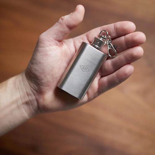 户外旅行酒壶口琴钥匙扣挂件 英国设计品牌Gentlemen's Hardware