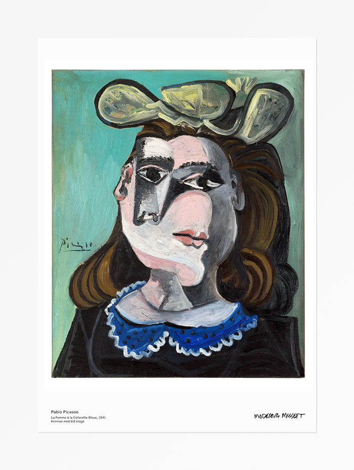 毕加索 Picasso 抽象女子肖像 瑞典进口当代艺术大师海报装饰画