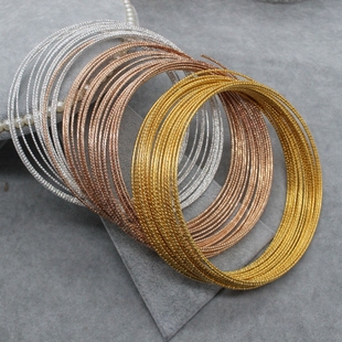 diy新娘权杖捧花材料电泳高保色批花铁丝皇冠底座造型绑扎手工料