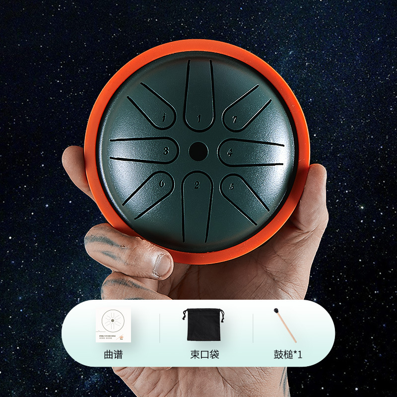 6寸8音空灵鼓初学儿童便携演奏4寸8寸10寸12寸钢舌鼓乐器批发