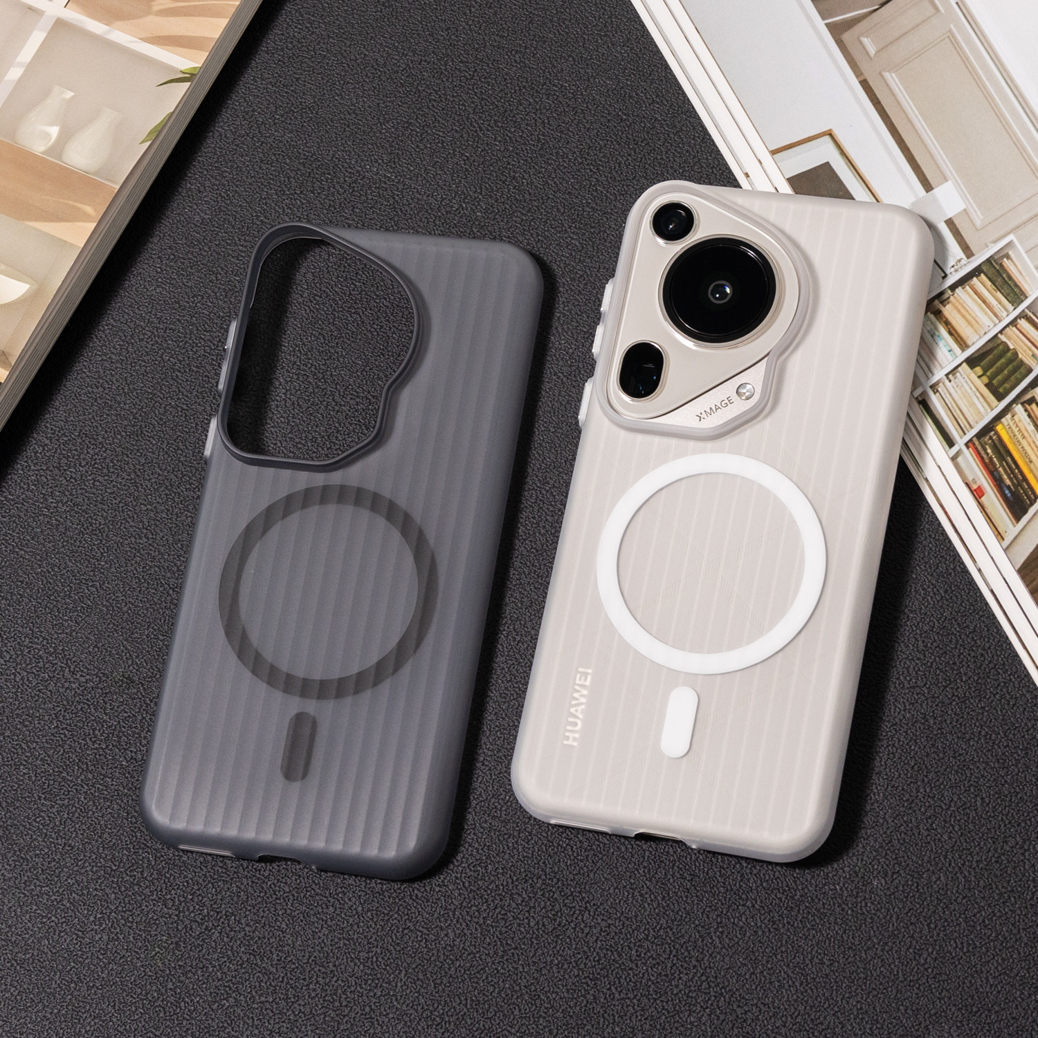 华为P70系列PC瓦楞肤感磁吸