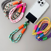 手腕挂绳短款 防丢绳手机壳便携手提挂链双扣可拆卸卡片结实耐用绳