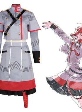 虚拟vtuber Synthesizer V 重音 Teto cos服cosplay二次元动漫服