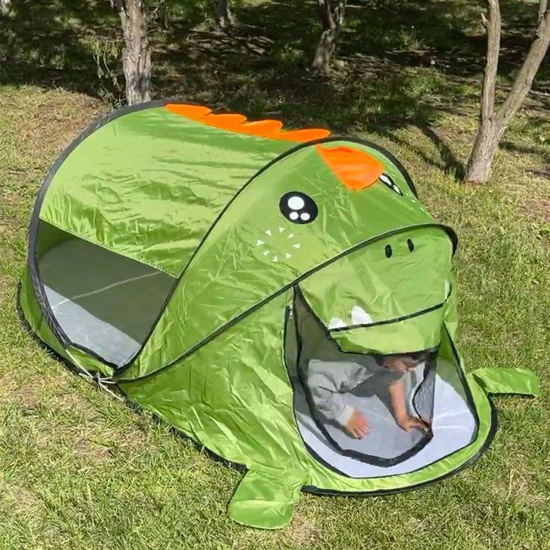 露营帐篷户外折叠便携式一键开合全自动快速打开儿童3一4人防蚊帐