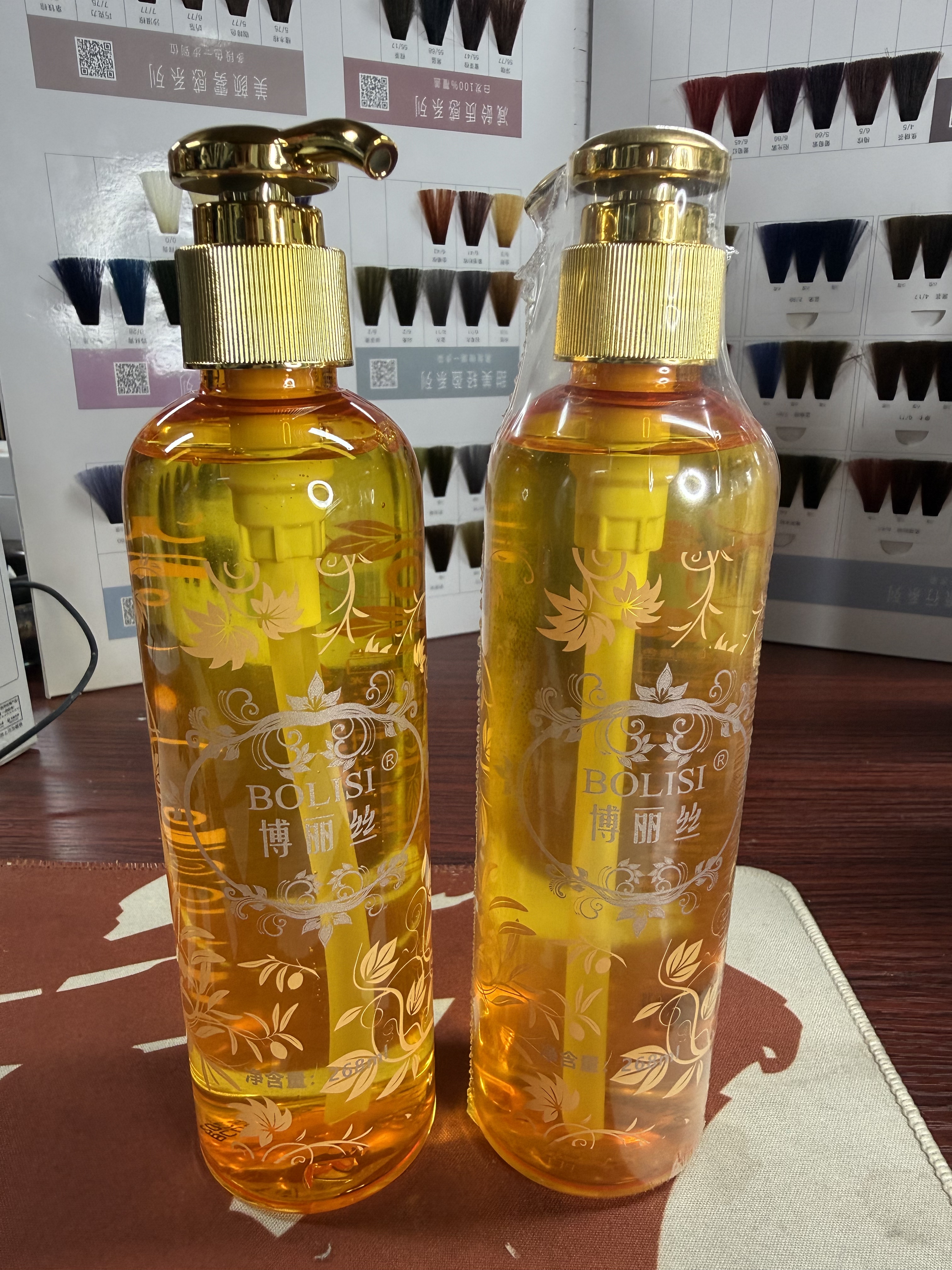 博丽丝花之语造型精油弹力素保湿固卷软定型268ml