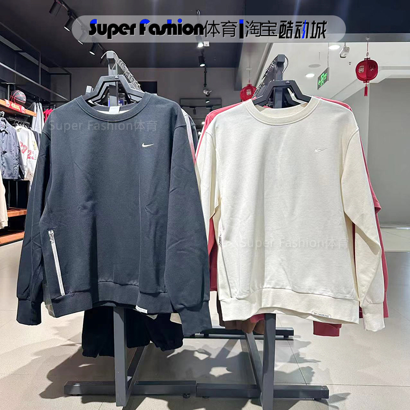 Nike耐克男子圆领刺绣套头衫卫衣