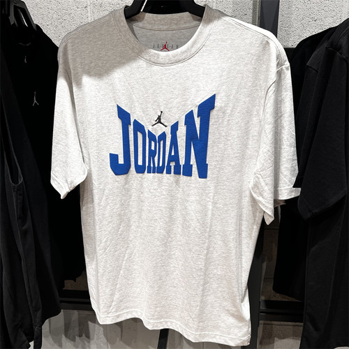 Nike/耐克Jordan男子新款休闲印花透气短袖运动T恤HV3895-051