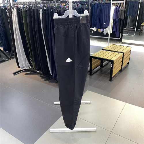 正品Adidas阿迪达斯男子夏新款户外宽松运动休闲束脚长裤 IR5169
