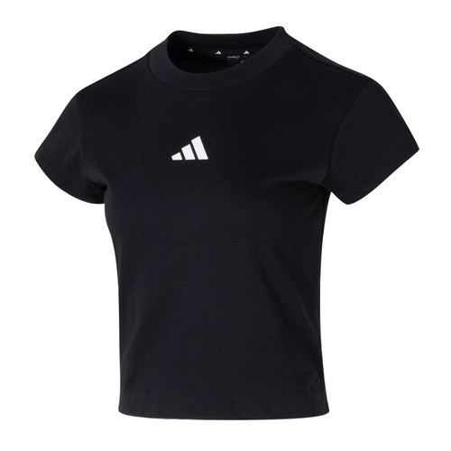 Adidas阿迪达斯女W FI SL BB TEE运动休闲T恤JE4000