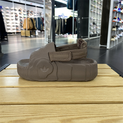 阿迪达斯三叶草女鞋24新款运动凉鞋ADILETTE 22厚底沙滩鞋 IE5648