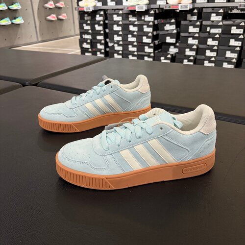 Adidas阿迪达斯男女蓝白小锯齿美高风休闲复古百搭低帮板鞋KH8220