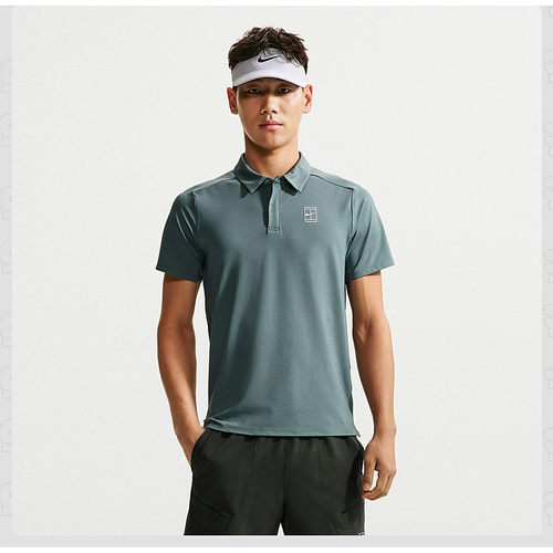 Nike/耐克男夏季速干透气网球运动短袖翻领POLO衫FZ6908-382