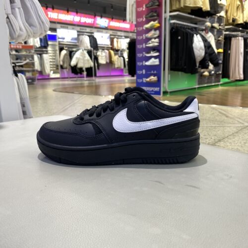 NikeGammaForce耐克男鞋女鞋黑白黑武士低帮复古板鞋FQ6476-010