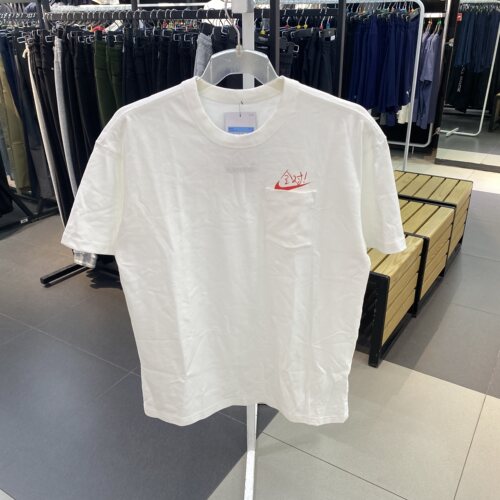 正品NIKE/耐克男子夏新款运动休闲全对印花圆领短袖T恤HF6594-100