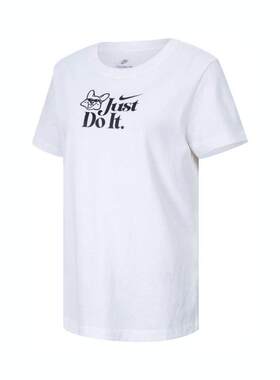 NIKE耐克女子春夏季时尚百搭宽松上衣运动休闲短袖T恤IM5974-100