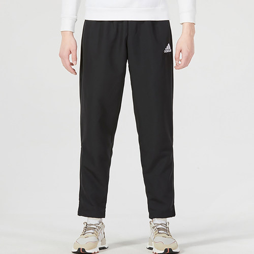 正品Adidas/阿迪达斯男子夏新款简约百搭运动休闲梭织长裤H57533