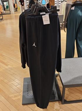 Nike耐克JordanAJ飞人裤子女休闲收口针织透气宽松运动长裤HJ1360