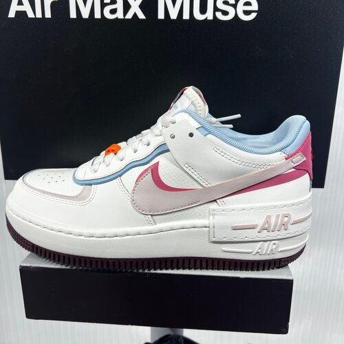 Nike耐克女Air Force1白粉色情人节空军一号AF1板鞋IQ9803-161
