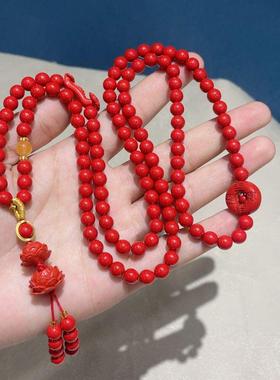 天然手链玉阅珠宝朱砂女