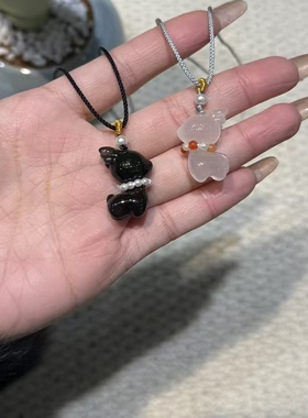 玉阅珠宝一鹿有你一路高升吊坠