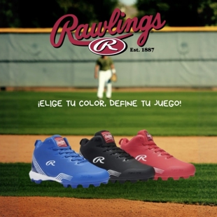 RAWLINGs美式棒球鞋胶钉垒球鞋2026新款 男女通用 防滑耐磨舒适