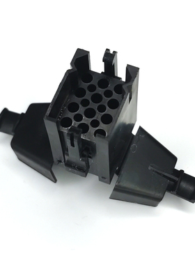 SMS12PDH1苏里奥SOURIAU BURNDY工业12芯黑色带尾夹矩形连接器