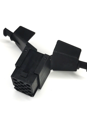 SMS12RDH1苏里奥SOURIAU BURNDY工业12芯黑色带尾夹矩形连接器