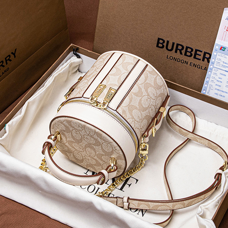 CITEX LV官方旗舰店正品2025新款水桶包包女夏季真皮斜挎女包时尚