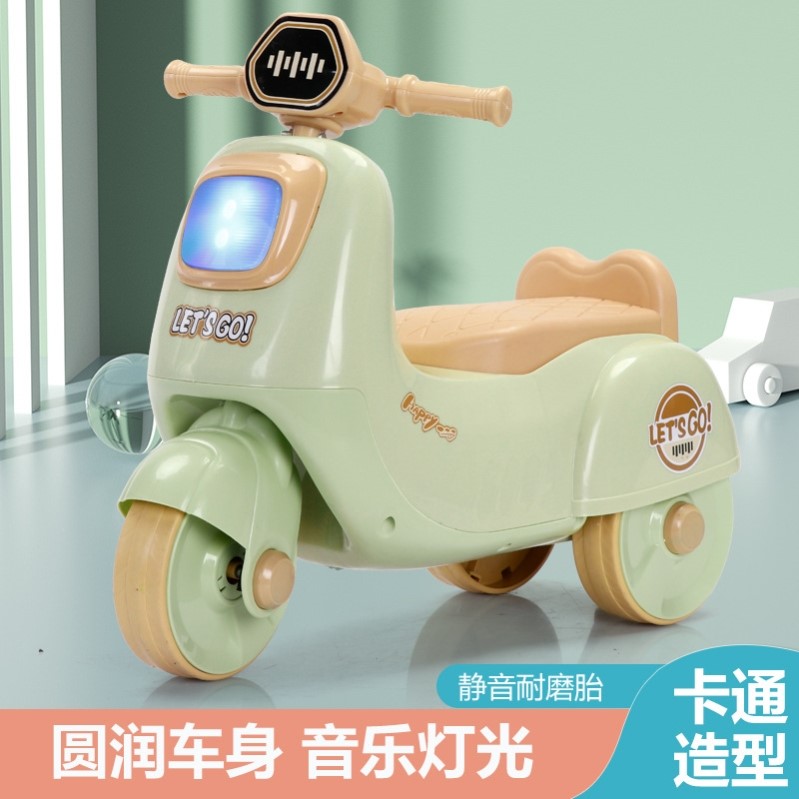 小孩摩托滑行车1-3岁男女宝宝学步小孩摩托车滑步车儿童平衡车
