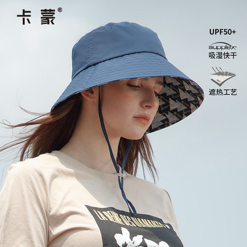 渔夫帽卡蒙薄款短檐日系夏季