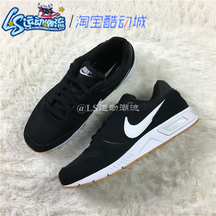 NIKE耐克Nightgazer黑白生胶奥利奥男子运动休闲跑步鞋644402-006