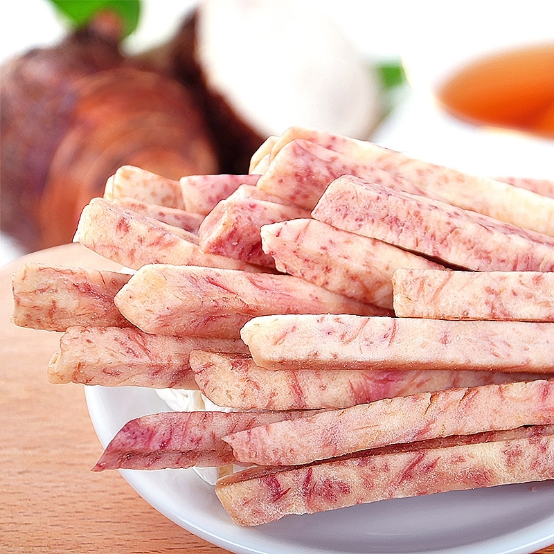 广西桂林特产荔浦芋头条干零食香芋条香芋片酥脆原味油炸