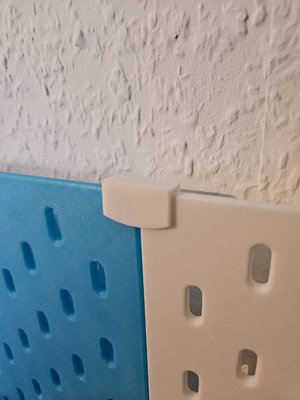 适用宜家SKADIS斯考迪斯 宜家洞洞板配件 顶部连接器支架