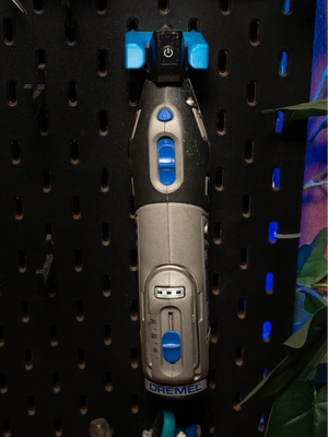 适用宜家SKADIS 斯考迪斯洞洞板配件 Dremel支架